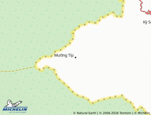 Mapa MICHELIN Mường Típ - ViaMichelin