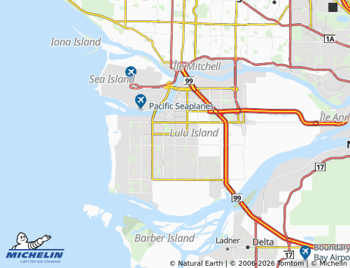 Mappa MICHELIN Richmond - ViaMichelin