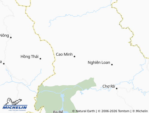 Mapa MICHELIN Cao Tân - ViaMichelin