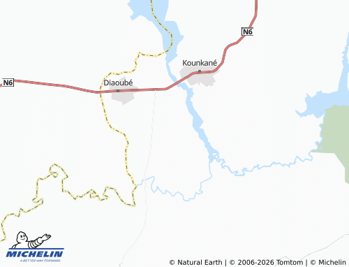 Mapa MICHELIN Saré Bela - ViaMichelin