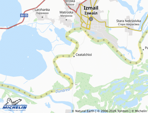 MICHELIN Ceatalchioi map - ViaMichelin