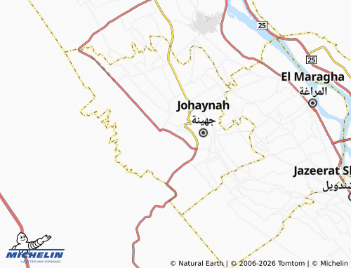 Mappa MICHELIN Omar Bin al-Khattab - ViaMichelin