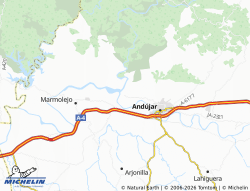 Mapa MICHELIN La Ropera - ViaMichelin