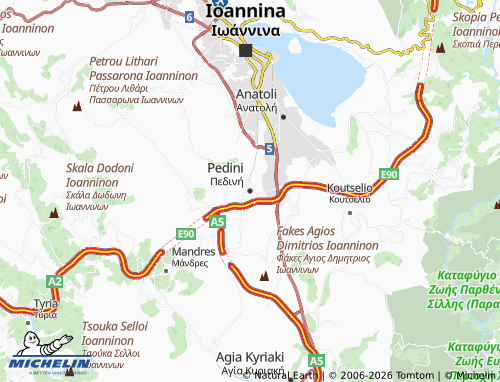 Carte MICHELIN Pedini - ViaMichelin