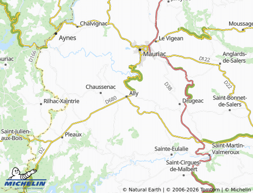 MICHELIN Ally map - ViaMichelin