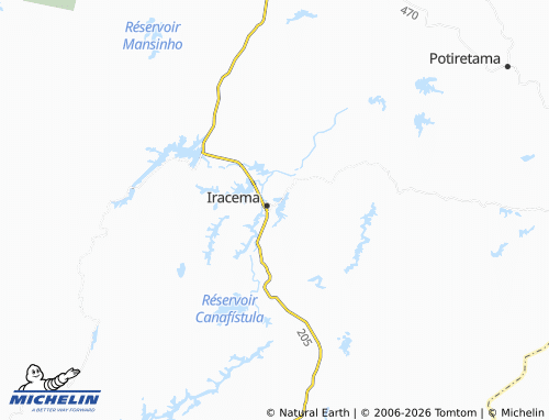 Carte MICHELIN São José - ViaMichelin