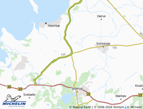 Kaart MICHELIN Snertinge - ViaMichelin