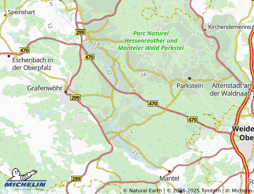 MICHELIN-Landkarte Pechhof - ViaMichelin