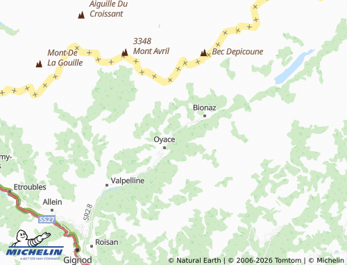 Carte MICHELIN Balmes - ViaMichelin
