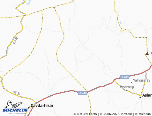 Kaart MICHELIN Çakmak - ViaMichelin