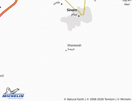 Carte MICHELIN Khareesah - ViaMichelin