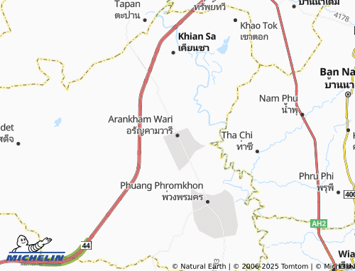 MICHELIN Arankham Wari map - ViaMichelin