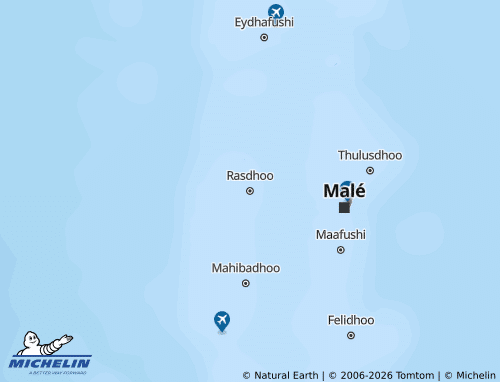 Mappa MICHELIN Alifu Alifu - ViaMichelin