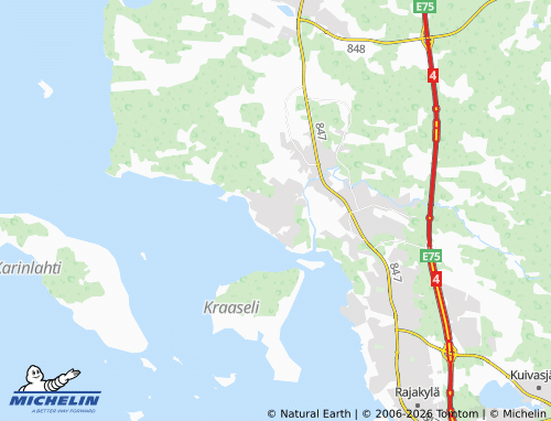 Carte MICHELIN Kellon Kiviniemi - ViaMichelin