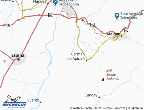 MICHELIN Antigua map - ViaMichelin