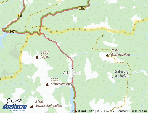MICHELIN Leiten map - ViaMichelin