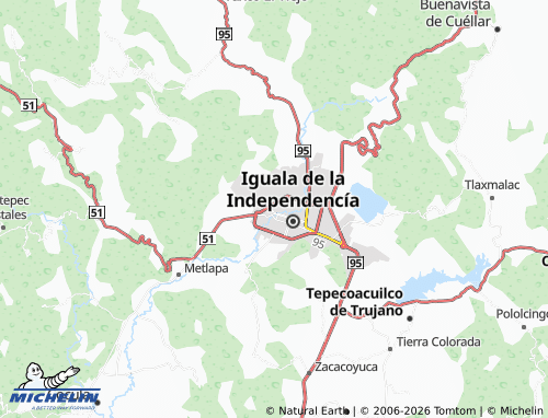 Mappa MICHELIN Patria Nueva - ViaMichelin