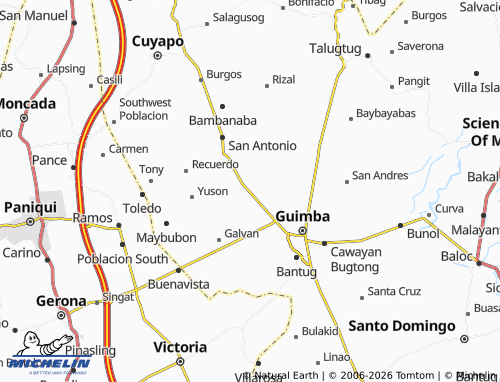 MICHELIN Lennec map - ViaMichelin