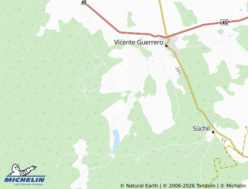 MICHELIN San Isidro de Murillos map - ViaMichelin