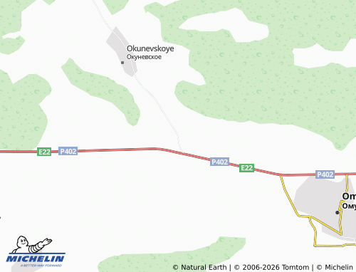 MICHELIN-Landkarte Novoderevenskaya - ViaMichelin