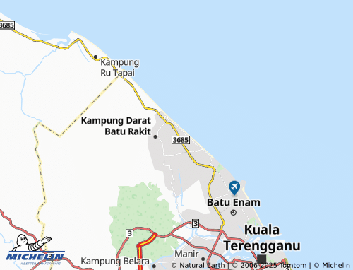 MICHELIN Taman Seri Tanjung map - ViaMichelin