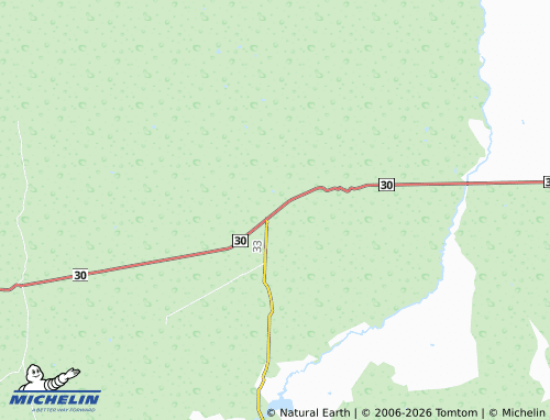 MICHELIN Treinta de Noviembre, Ampliación La Cadena map - ViaMichelin