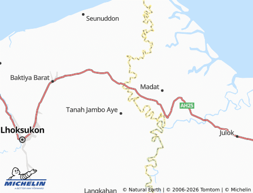 Mappa MICHELIN Tanjung Ara - ViaMichelin