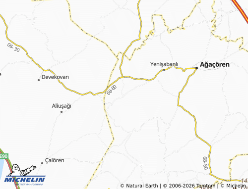 Mappa MICHELIN Göllü - ViaMichelin
