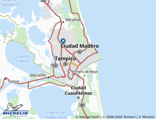 MICHELIN Camichines map - ViaMichelin