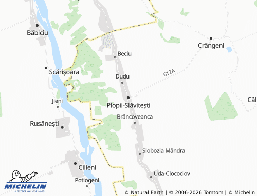 Mappa MICHELIN Plopii-Slăvitești - ViaMichelin