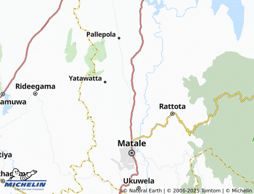 MICHELIN Parana Dombawela map - ViaMichelin