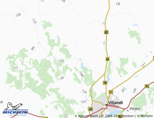 Mappa MICHELIN Pärsti - ViaMichelin