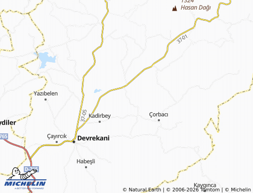 Mappa MICHELIN Kınık - ViaMichelin