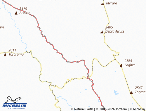 MICHELIN Jangeren map - ViaMichelin