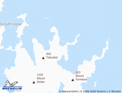Mapa MICHELIN Waitui Bay - ViaMichelin