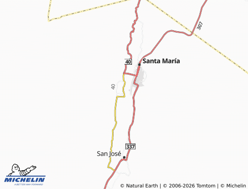 Mappa MICHELIN Chañar Punco - ViaMichelin