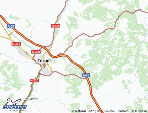 Mapa MICHELIN Valdecebro - ViaMichelin