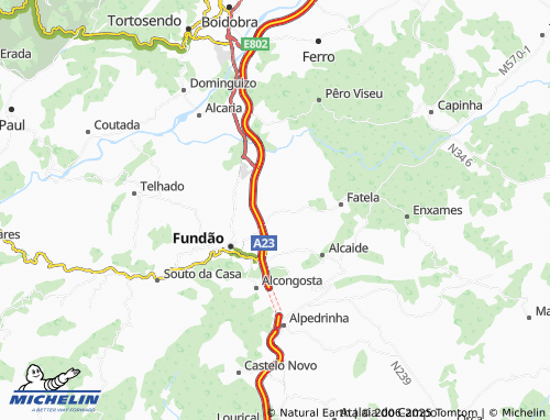 Carte MICHELIN Valverde - ViaMichelin