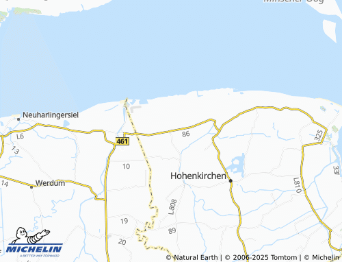 Mappa MICHELIN Friedrich-Augustengroden - ViaMichelin