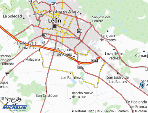 Mappa MICHELIN San Juan de Abajo - ViaMichelin