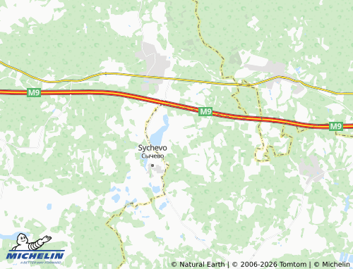 Carte MICHELIN Gorodishche - ViaMichelin