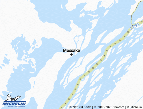 MICHELIN Mossaka map - ViaMichelin