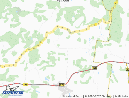 Mappa MICHELIN Vižančiai - ViaMichelin