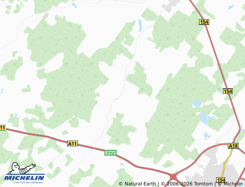 MICHELIN Verbūnai map - ViaMichelin