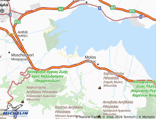 Carte MICHELIN Agia Triada - ViaMichelin