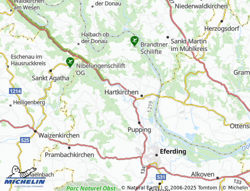 Mappa MICHELIN Hacking - ViaMichelin