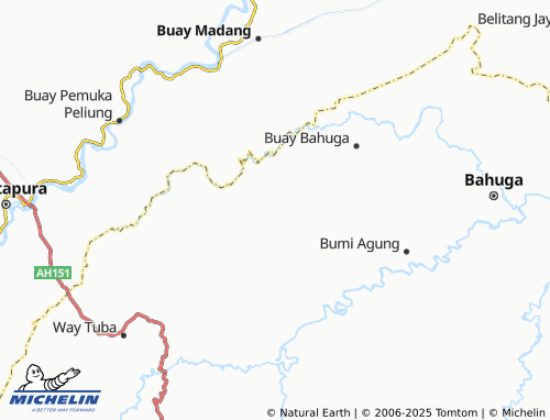 MICHELIN Suka Maju map - ViaMichelin