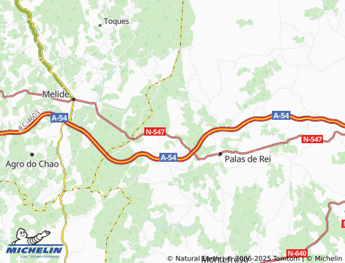 MICHELIN Portofondón map - ViaMichelin