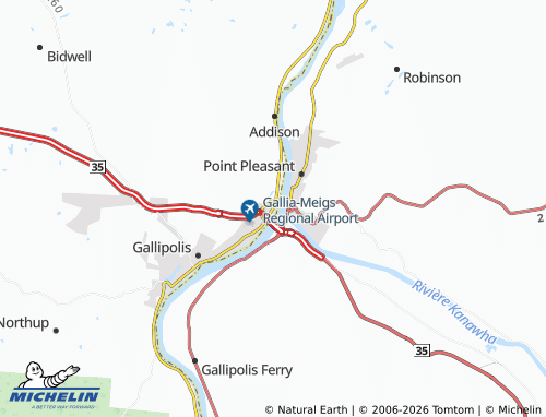 Mapa MICHELIN Kanauga - ViaMichelin