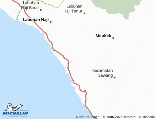 MICHELIN Drien Jalo map - ViaMichelin